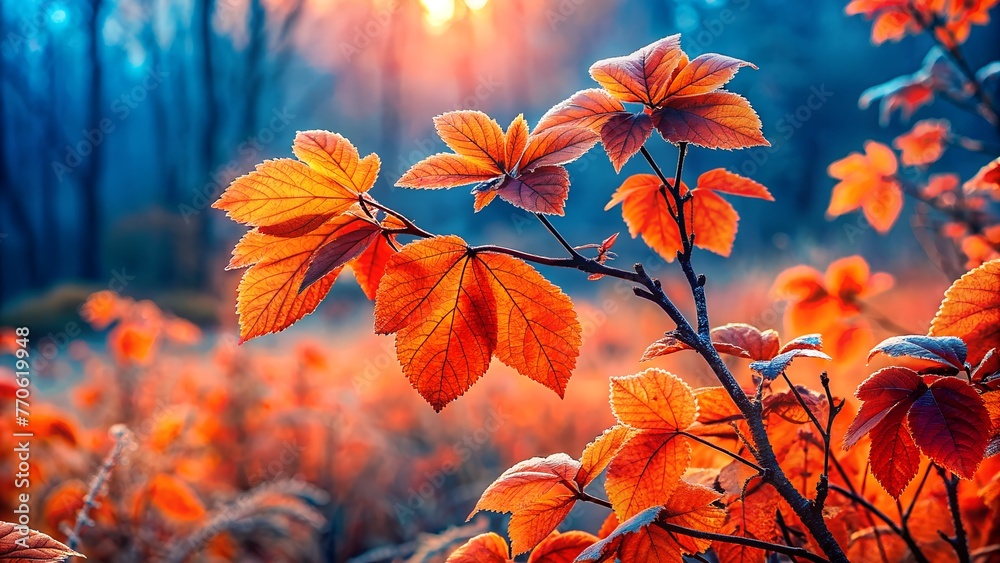 red autumn leaves red autumn leaves