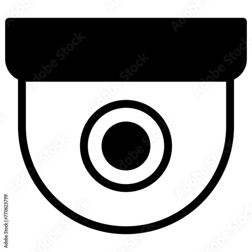 Security camera CCTV vector icon