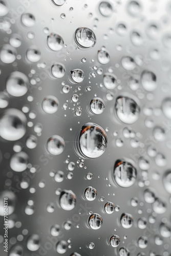 raindrops on the glass, clear background