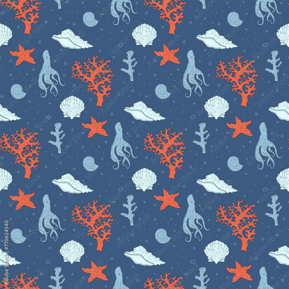 sea life pattern sea life pattern