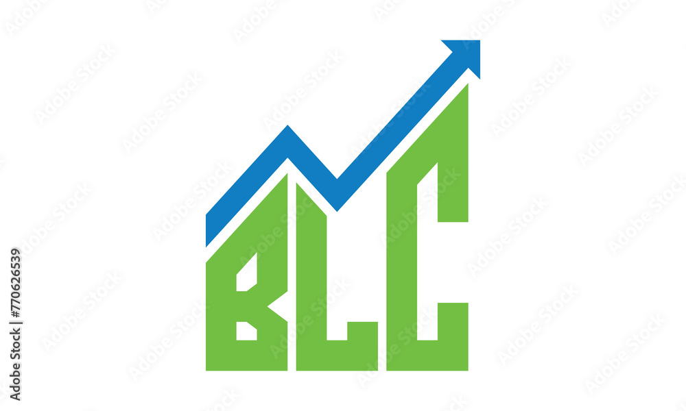 BLC financial logo design vector template. BLC financial logo design vector template.