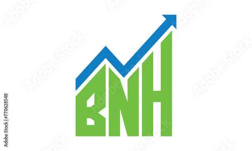 BNH financial logo design vector template. Free Download BNH financial logo design vector template. - GFXLoad