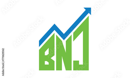 BNJ financial logo design vector template. Free Download BNJ financial logo design vector template. - GFXLoad