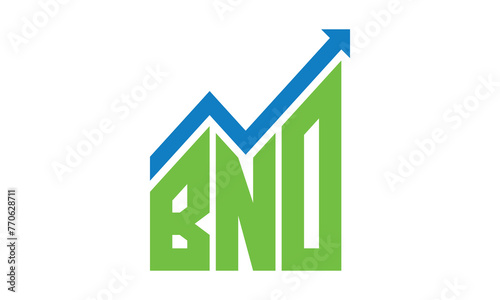 BNO financial logo design vector template. Free Download BNO financial logo design vector template. - GFXLoad