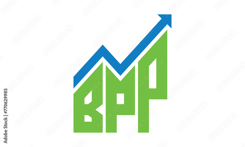 BPP financial logo design vector template. BPP financial logo design vector template.