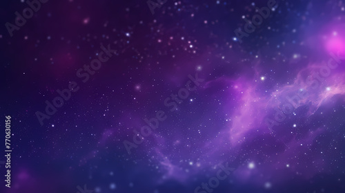 Swirl particles purple glitter background