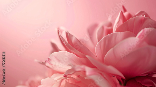 A pastel pink backdrop for soft and inviting product or fashion photography.