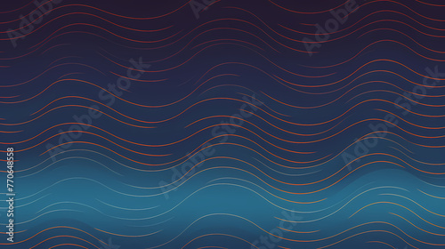 Waves Line Background Pattern