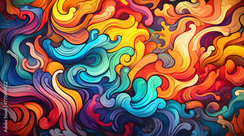 colorful spychedelic style wallpaper, psychedelic style wallpapper colorful vibe, trippy wallpaper, tipping photo