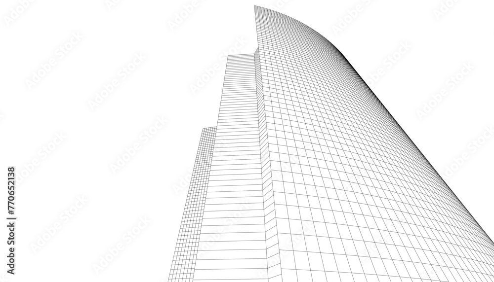 Fototapeta premium office building