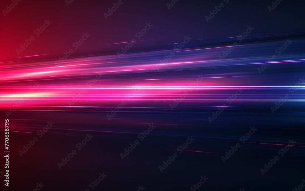 A colorful, abstract painting with a red and orange line running through it A colorful, abstract painting with a red and orange line running through it