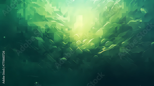 Modern Abstract Green Background