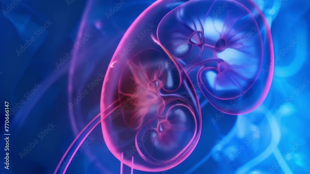The fifth image highlights the stark contrast between a healthy and an unhealthy kidney in terms of size. The healthy kidney is plump and full while the diseased one appears The fifth image highlights the stark contrast between a healthy and an unhealthy kidney in terms of size. The healthy kidney is plump and full while the diseased one appears