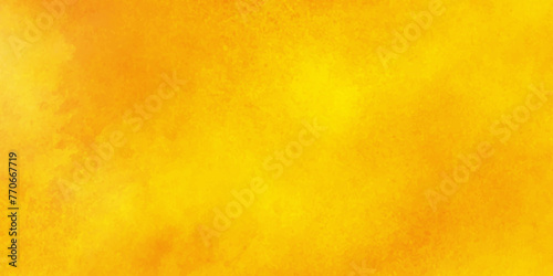grunge bright abstract orange design paper textured, turmeric yellow or mustard yellow grunge texture, yellow or orange watercolor background texture with grunge effect.