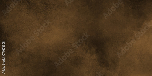 Abstract Background Texture Pattern with brown color, Heavily Mixed Wall Art paper texture, rustic dark wood with stains, Old brown paper parchment banner with distressed vintage grunge texture.