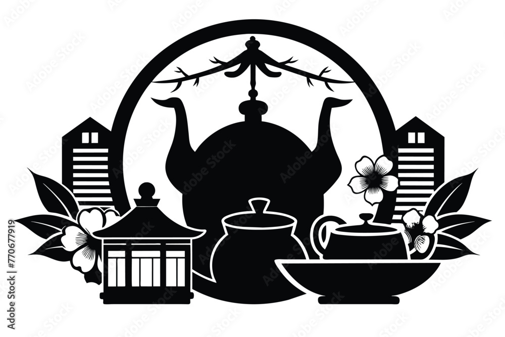 chinese-tea-set light silhouette logo black back.eps