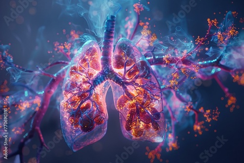 Digital pulmonary art, vibrant technology in medicine