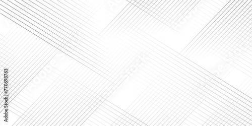Trendy gray line abstract pattern high resolution illustration vector. Abstract background wave circle lines. elegant white striped. architecture geometric design. Thin dark lines on white  background
