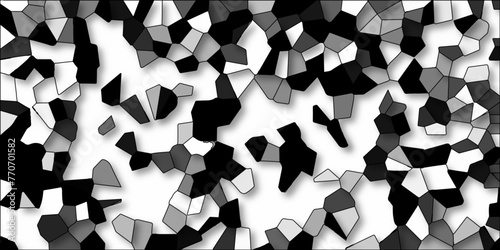 Seamless pattern mosaic background. dark and light gray Geometric Modern creative background.3d Gray Geometric Retro tiles pattern. Gray hexagon ceramic. Seamless pattern mosaic marble pattern texture