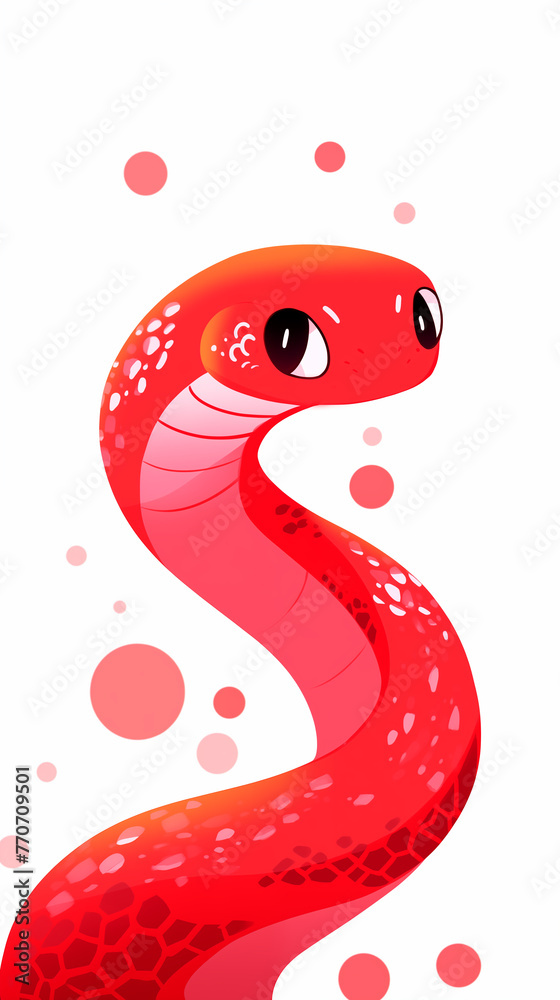 Hand drawn cartoon cute snake illustration
Hand drawn cartoon cute snake illustration