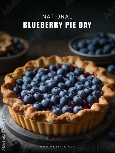 National Blueberry Pie Day