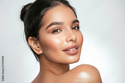 Whitening Perfection: Super Cool Indian Model 