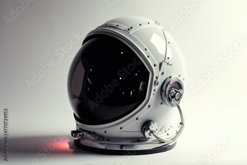 Into the Cosmos: Astronaut Helmet with Clear Glass for Space Flight