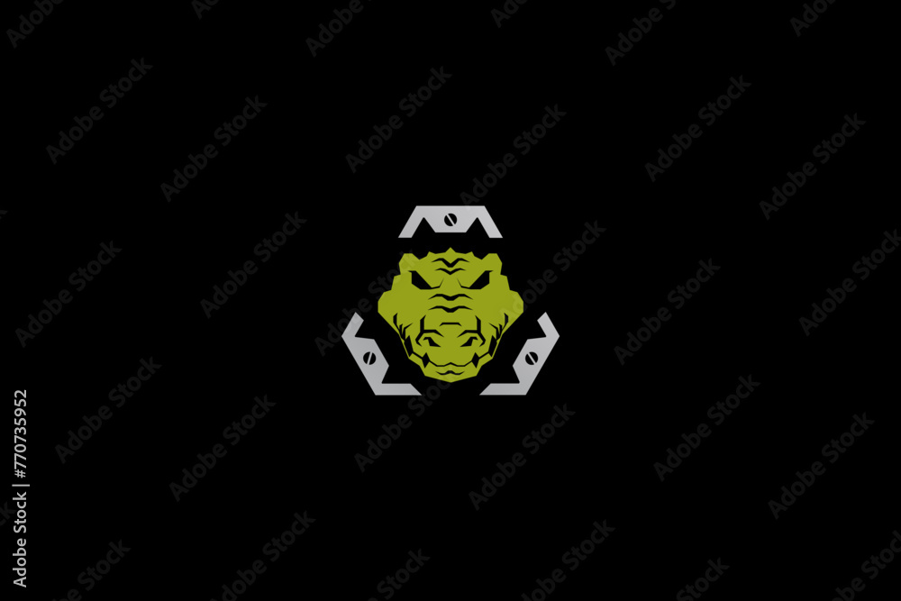 alligator head logo