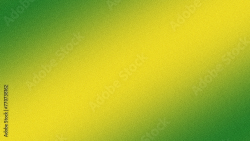 grainy abstract yellow green background with abstract rays and motion blur, gradient grain background
