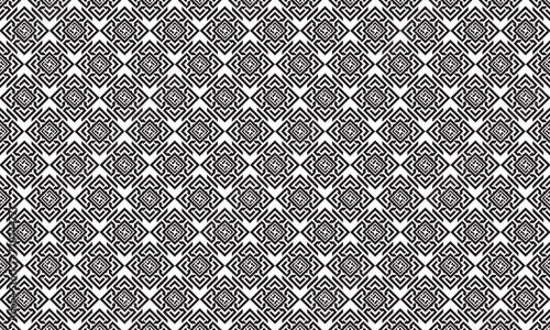 Embrace timeless elegance with this captivating black and white geometric pattern. Perfect for adding sophistication to your designs.