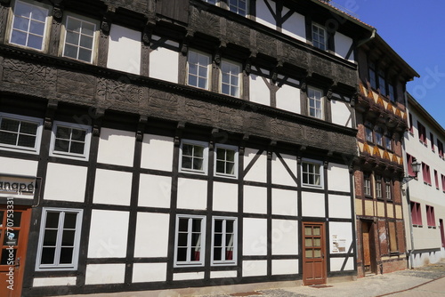 Fachwerkhaus in der Altstadt von Halberstadt