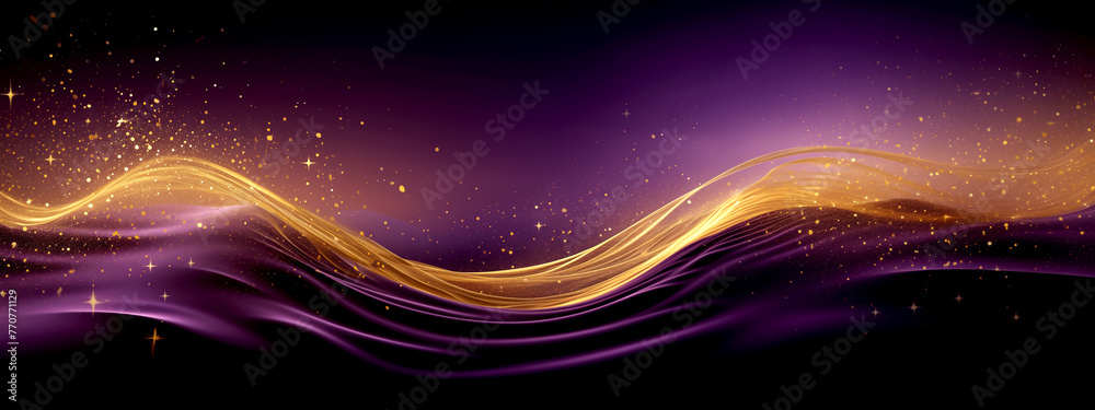 Obraz premium Abstract Fractal Wave