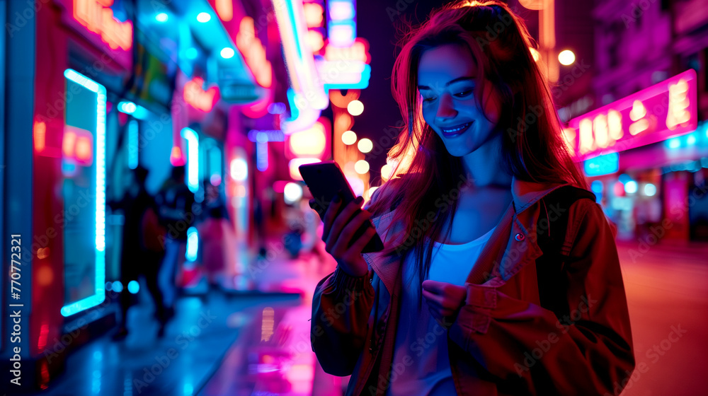 Portrait of a Woman in the City