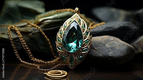 Jewelry isolated on background