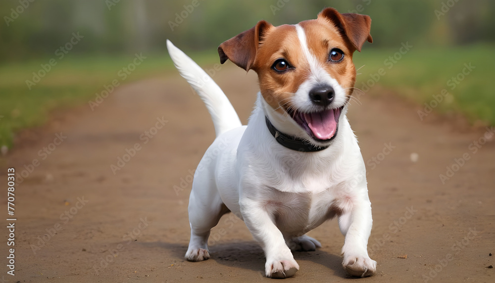 Brave Jack Russell Terrier in nature,Dog Photography Brave Jack Russell Terrier in nature,Dog Photography