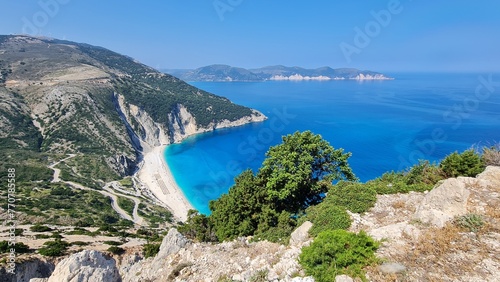 Myrtos Beach - One of the most beautiful beaches in the world - Kefalonia, Greece