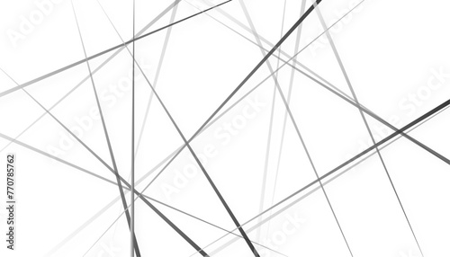 Close up of random diagonal line. Vector seamless pattern from chaotically scattered straight lines. Regular abstract striped texture.