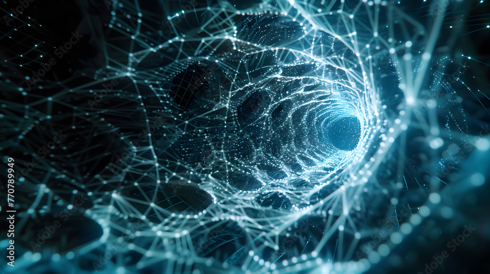 Sleek cybersecurity firewall of hexagonal force fields protecting network infrastructure, malware tentacles Sleek cybersecurity firewall of hexagonal force fields protecting network infrastructure, malware tentacles