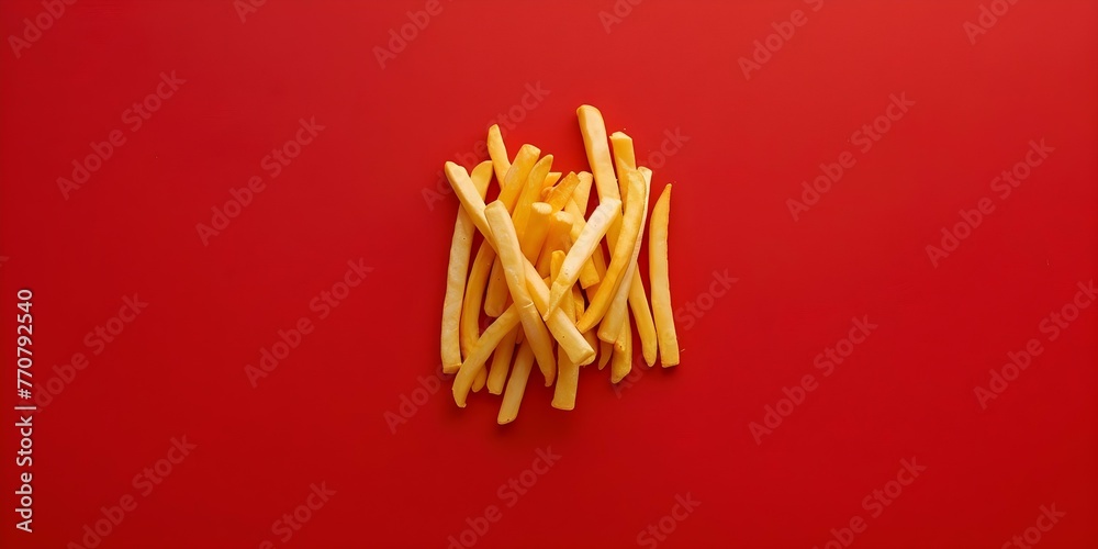 Elegant Minimalist Fries: A Burst of Surprising Flavor. Concept Food Photography, Gourmet Eats, Creative Cooking Ideas, Modern Cuisine, Instagram-Worthy Dishes Elegant Minimalist Fries: A Burst of Surprising Flavor. Concept Food Photography, Gourmet Eats, Creative Cooking Ideas, Modern Cuisine, Instagram-Worthy Dishes
