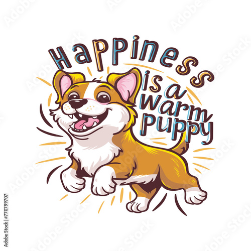 Dogs T Shirt Design vector template. Dog quotes typography for t-shirts design