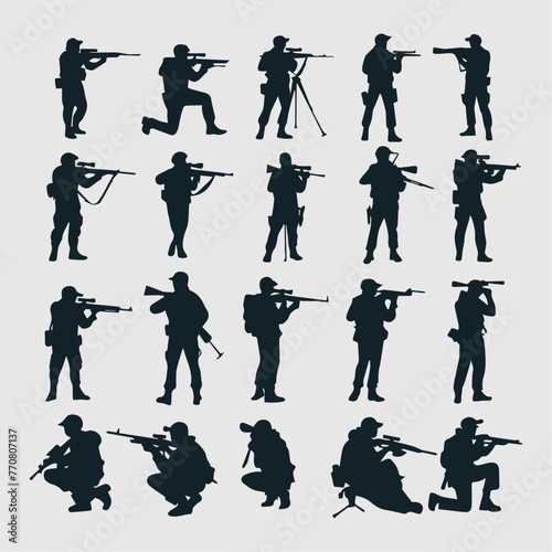 sniper silhouette collection