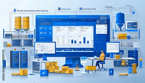 Continuous Integration and Deployment (CI/CD) Pipeline, continuous integration and deployment practices, AI photo