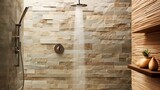 Transform your bathroom into a spa-like oasis by incorporating natural stone tiles, a rainfall showerhead, and plush towels, evoking a sense of relaxation and indulgence