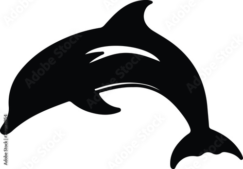 dolphin bottlenose silhouette