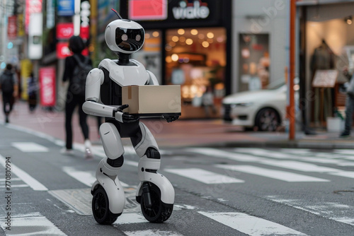 A robot doing a human's job