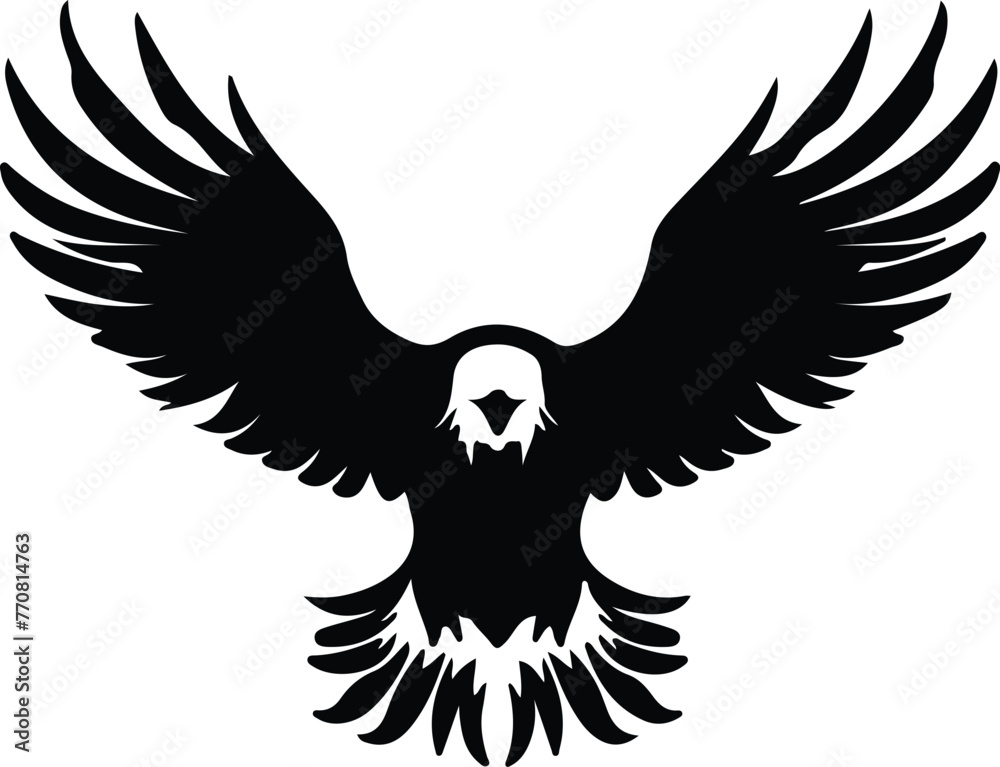 eagle silhouette eagle silhouette