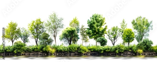 Planting Trees Along Riverside Landscapes for Erosion Control and Ecosystem Enhancement