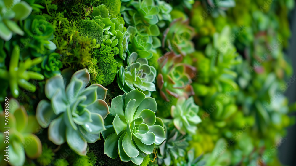 Living Plant Wall - Green Succulent Farm Living Plant Wall - Green Succulent Farm