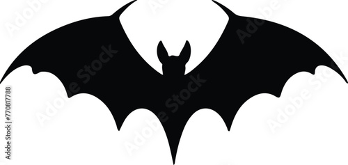 fruit bat silhouette