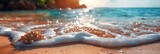 Sand Sea Travel Seascape Summer Vacation, Background HD, Illustrations